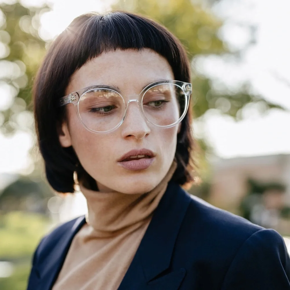 New in box! TIJN EYEWEAR: Mitchel frame | color: transparent - Picture 3 of 7